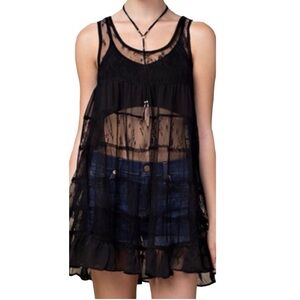 Black Lace Tunic Cover